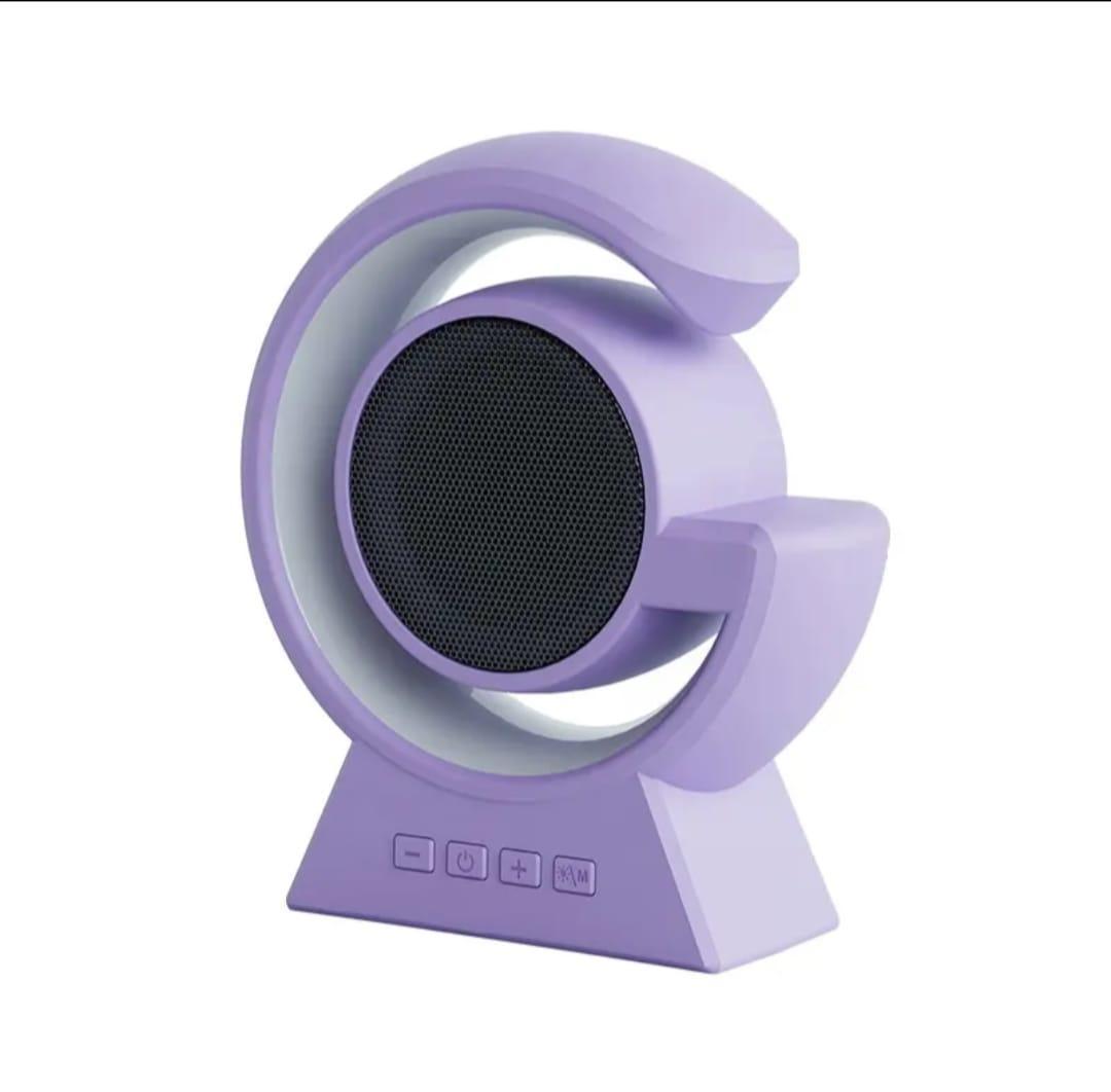 Smart Touch Lamp & Wireless Speaker - Voice Control & Vibrant Ambient Light