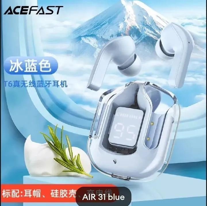 Wireless Earbuds with LED Display
