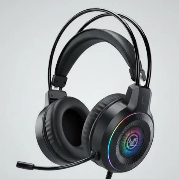 RGB wired Gaming Headset - Noise isolating Earmuffs & Dynamic LED lighting